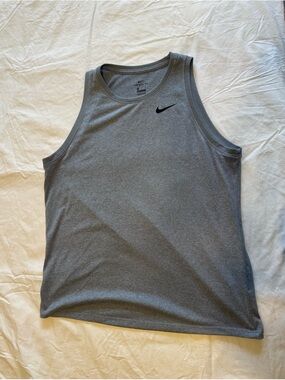 Nike Grey Sleeveless Tank